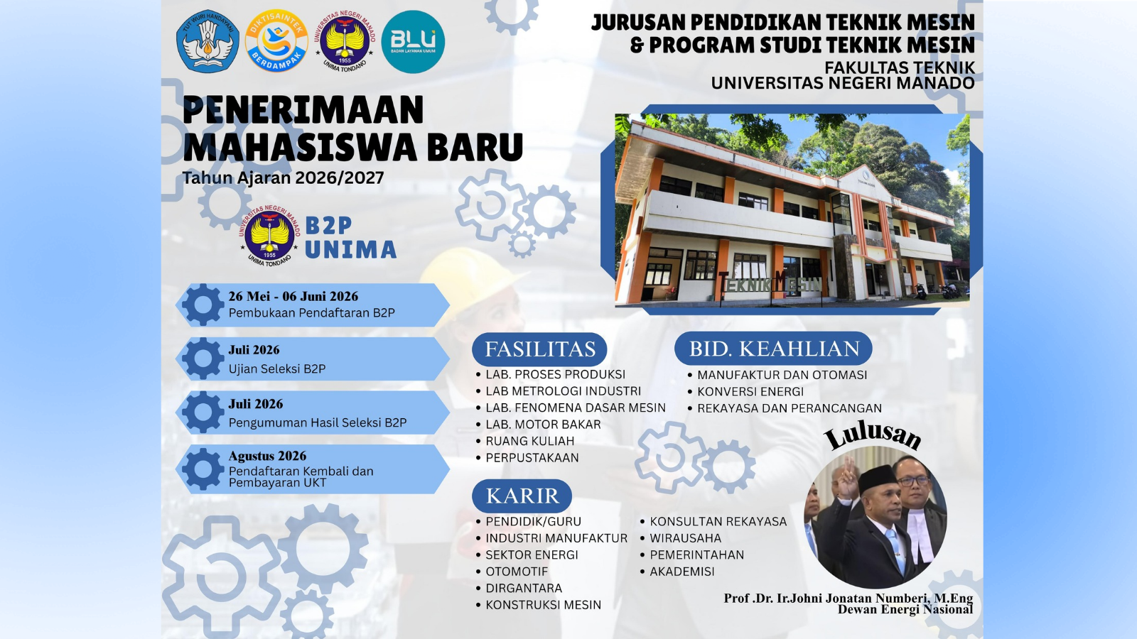 PENERIMAAN MAHASISWA BARU 2026